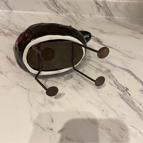 Whimsical black sheep ewe figurine shelf decor - Picture 9 of 10